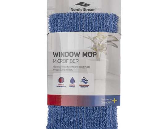 Nordic Stream refill moppe til vinduespudsning kit