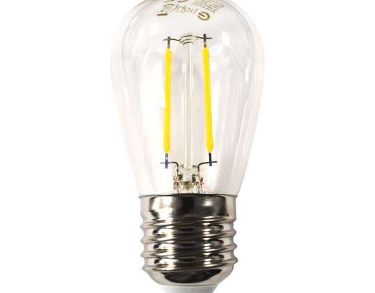 LED žarnica z žarilno nitko 1,5 W ST45 E27 2700K EKZF1067