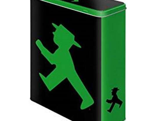 Nostalgic Art - Ampelmann πράσινο - βάζο αποθήκευσης 4L 26 x 19 x 8cm (Υ/ΠxΒ)