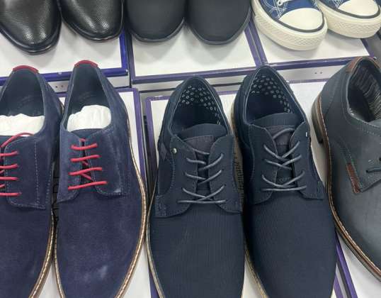 Výber pánskej spoločenskej obuvi ANDRE - balenie 50 kusov Export