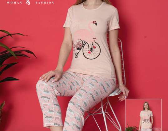 Großhandels-Damen-Pyjama-Set aus der Türkei erhältlich.
