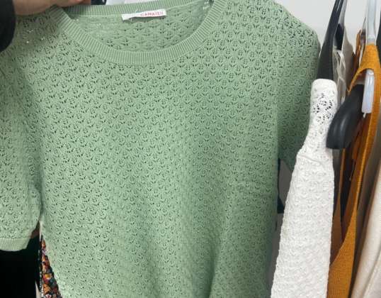 En-gros Camaieu pulovere de vară pentru femei - colecții recente, dimensiuni asortate