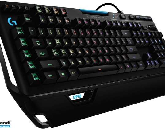 Logitech G910 Orion Spectrum RGB Mechanische Gaming-Tastatur PAN USB NORDIC-Tastatur