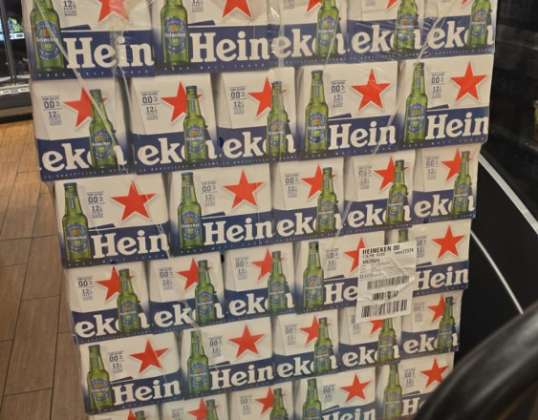 Heineken Zero 25cl Стеклянная упаковка из 12 шт. Цена 3.20€ Срок годности до 30.09.2024
