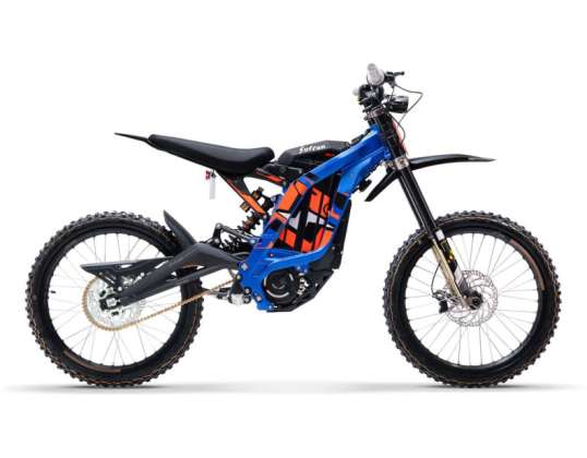 High Performance 50 MPH Top Speed 60V Battery Dual Suspension 6KW Motor Surron Light Bee X Electric Dirt Bike