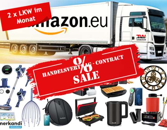 Amazon Retouren LKW-Ladungen 2 LKW mit Vertrag im Monat!
