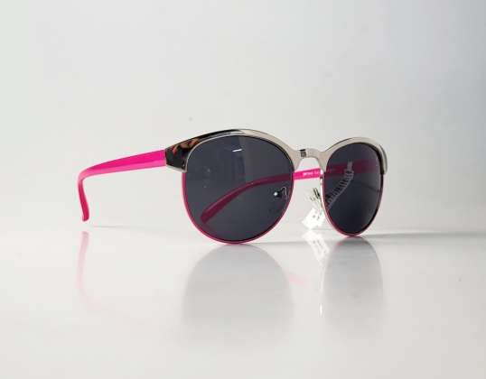 Sluneční brýle TopTen s růžovým a kovovým obroučkami SR784S