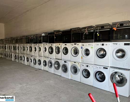 Lielgabarīta sadzīves tehnika - atgrieztās preces - veļas mazgājamo mašīnu maisījums ( 6,7,8,9 kg )