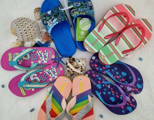 060014 Children's flip-flops MIX. Help your customers prepare for family holidays