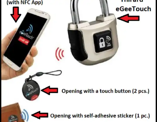 Nieuw keyless smart lock (Thirard eGeeTouch)!