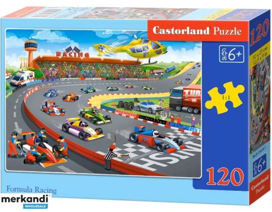 Jigsaw Puzzle 120 Pieces Formula 6 Racing CASTORLAND