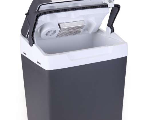 Royalty Line® CB30 Elektrische Kühlbox - 30L Kühltasche mit Kühler - Heizfunktionen - Ideal für Auto und Haushalt - Leicht und energieeffizient - Grau
