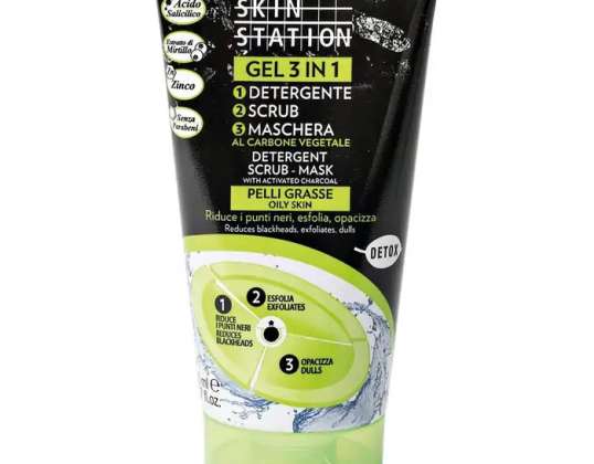 SKIN STATION GEL 3IN1 P/G M150