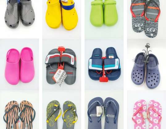 Veliko poletnih japonk na debelo - veleprodajna obutev
