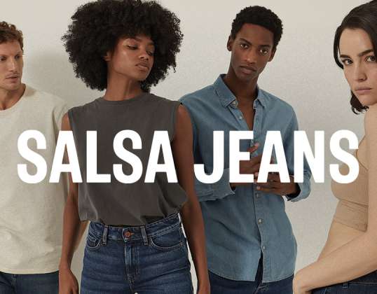 Salsa Jeans Îmbrăcăminte pentru bărbați și femei (blugi, tricouri, pantaloni scurți etc.)