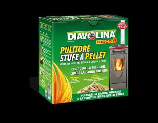 VARREDURA DE CHAMINÉ DE PELLETS DIAVOLINA