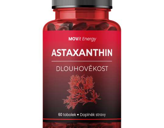 MOVit Astaxanthin Longevity 60 kapselia