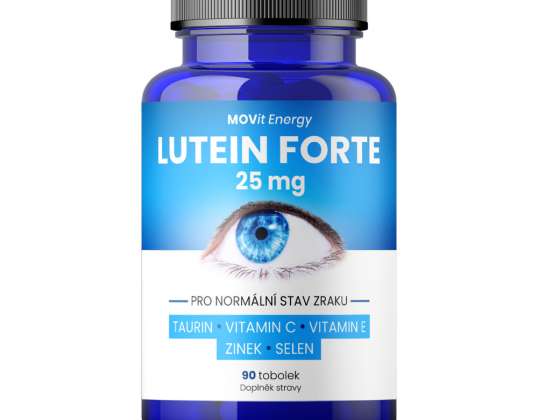MOVit Luteína Forte 25 mg Taurina 90 cápsulas