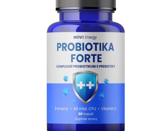 MOVit probiotiki FORTE 90 veganske kapsule