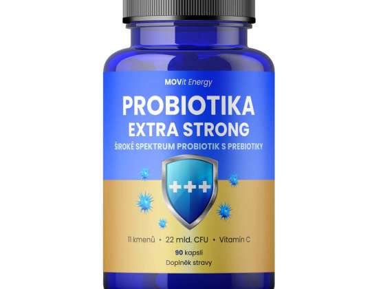 MOVIt Probiotics EXTRA STRONG 90 vegán kapszula
