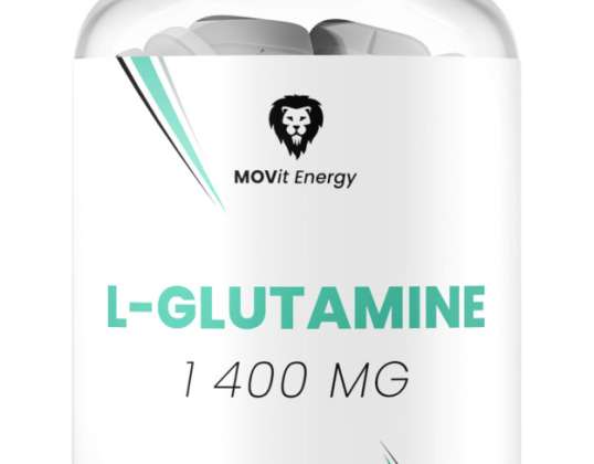 MOVit L Glutamin 1400 mg 120 tabletter