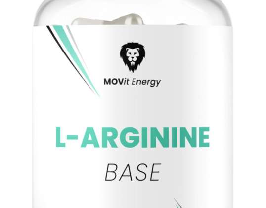 MOVit L Arginine base 90 vegetarian capsules