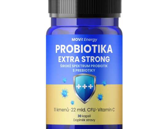 MOVit Probiotika EXTRA STRONG 30 cps.