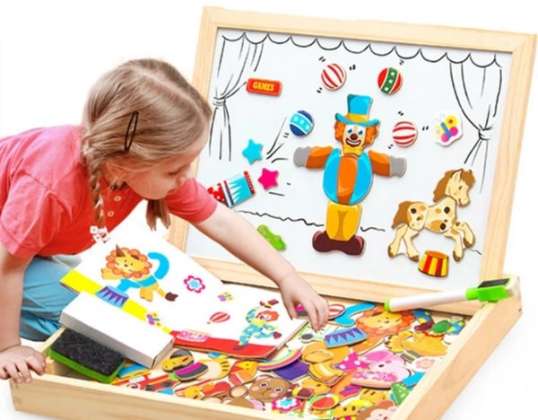 MAGNETIC DRAWING BOARD - CIRCUS