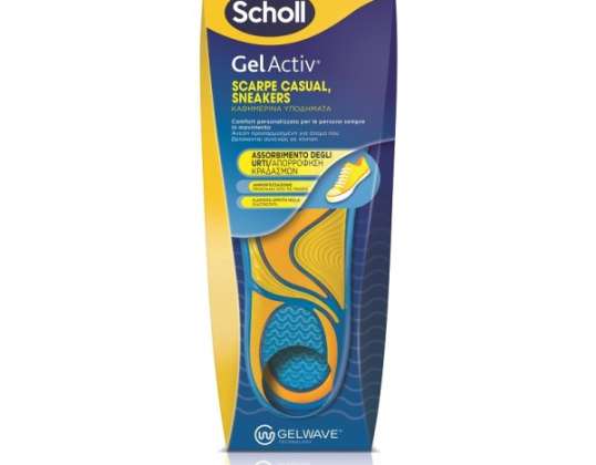SCHOLL SOLE. GEL ACT. CASUAL L