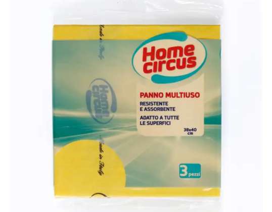 HOME C.YELLOW CLOTH 38X40 PCS3