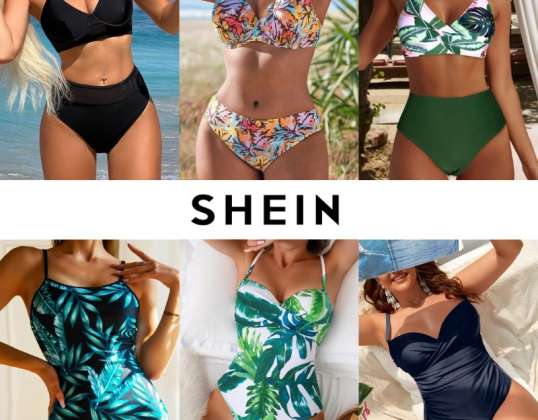Shein-uimapukujen ja bikinien tukkupaketti | Tukkukauppias Espanjasta