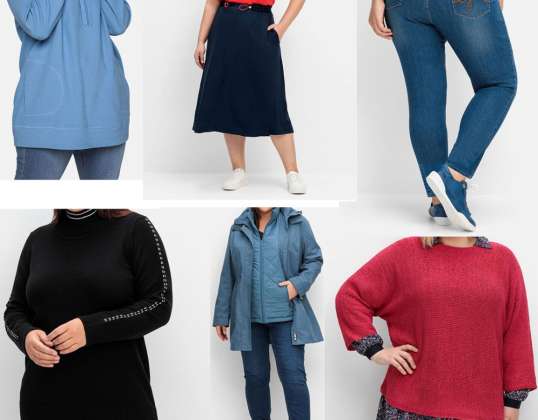 5,50€ katra, Sheego sieviešu apģērbs Plus izmērs, L, XL, XXL, XXXL