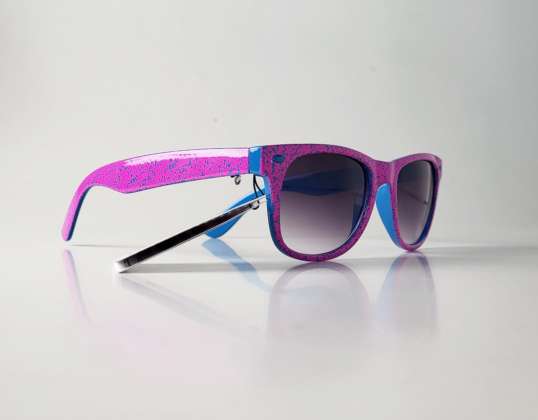 Piecu krāsu sortiments Kost wayfarer saulesbrilles S9547