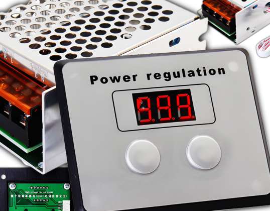 Motor Power Controller 4000W 230V for Electrical Equipment Max 20A ENGIN-1