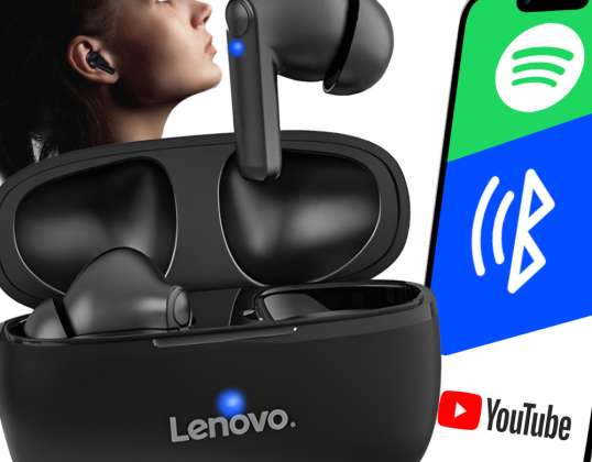 Lenovo HT05 безжични спортни слушалки Bluetooth в ухото работи HT05