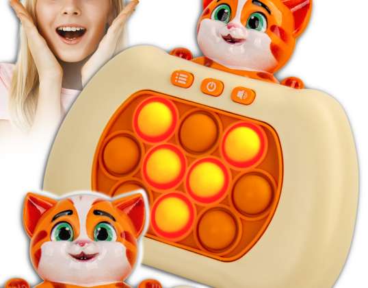 Arcade POP IT POPIT Ηλεκτρικά Anti-Stress Kitten Game Lights MEGA 987