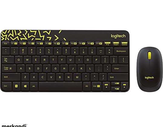 Logitech MK240 Nano Combo ALB VIU ROȘU RUS Rusă Mouse tastatură