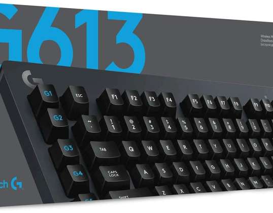 "Logitech G613" belaidė mechaninė žaidimų klaviatūra DARK SWISS