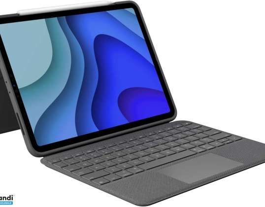 Folio Touch Keyboard for iPad Pro 11 inch 1 2 3 & 4th g GREY US INTNL