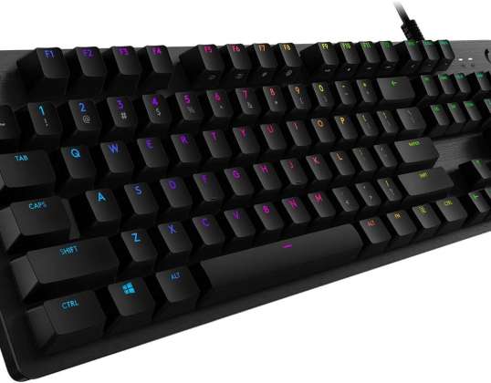 Logitech G512 CARBON LIGHTSY RGB mehaaniline mängimine GX pruun VENE klaviatuur