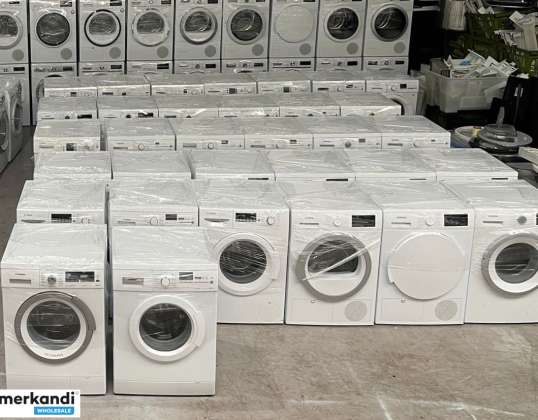 Vaskemaskiner / tørretumblere / opvaskemaskiner - store apparater - renoveret - arbejder
