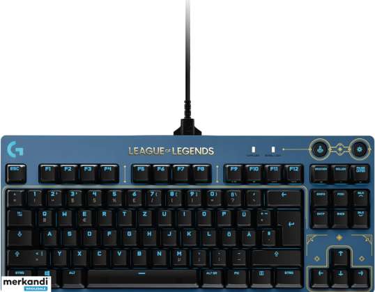 Logitech G PRO Mechanische League of Legends Bearbeiten LOL WAVE2 DEU Tastatur