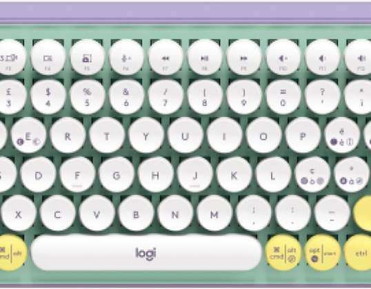 Logitech POP Keys Wireless Mechanical With Emoji Keys ITA Keyboard