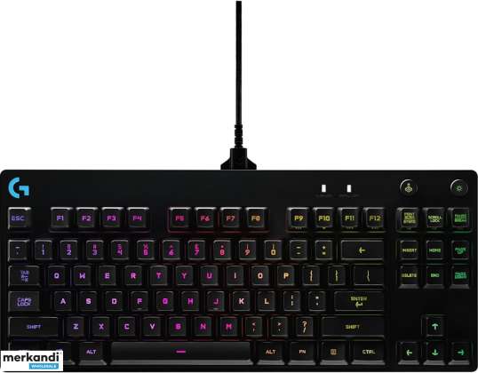 Logitech G PRO X mehaaniline mänguvõti BLACK US INT LINEAARNE klaviatuur