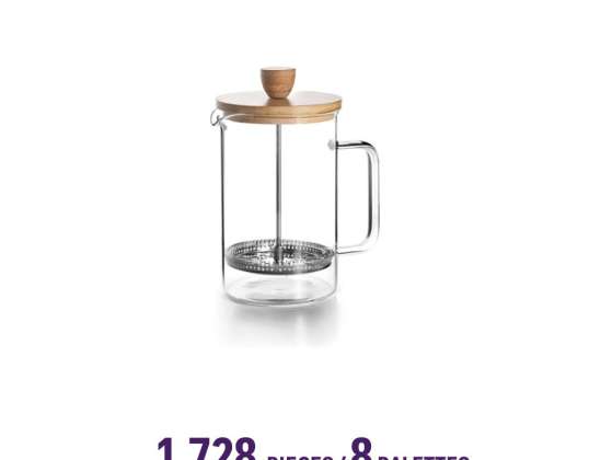 600ml French press coffee maker at low prices and in large quantities for your customers