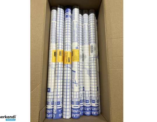 61 ролки Idena книга опаковъчен филм 3m х 40cm прозрачен, останалите складови палети на едро за дистрибутори