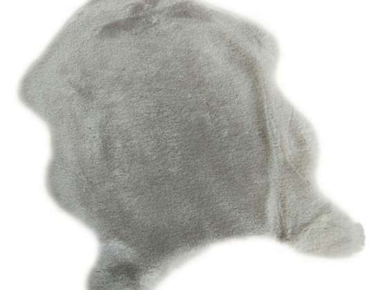 AG491G SYNTHETIC SHEEPSKIN MAT GREY