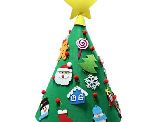 DA63 FELT CHRISTMAS TREE 50x70 DIY