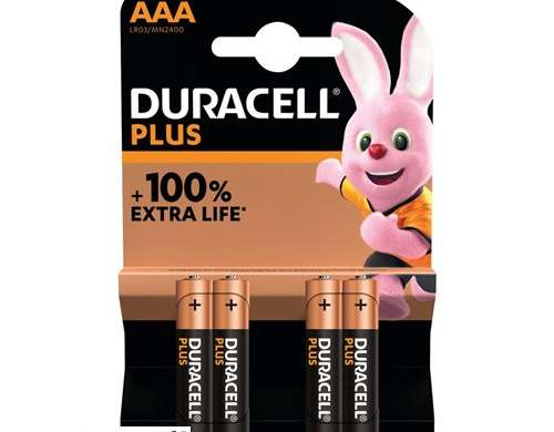 DURACELL PLUS 100 AAA PZ4