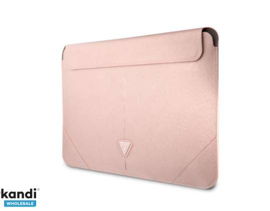 Guess 14 hüvelykes laptop és táblagép tok - PU Saffiano - rózsaszín J-TOO